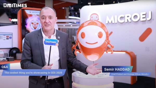 Digitimes Lightning D-Talks: MicroEJ’s Vision Unveiled at CES 2025